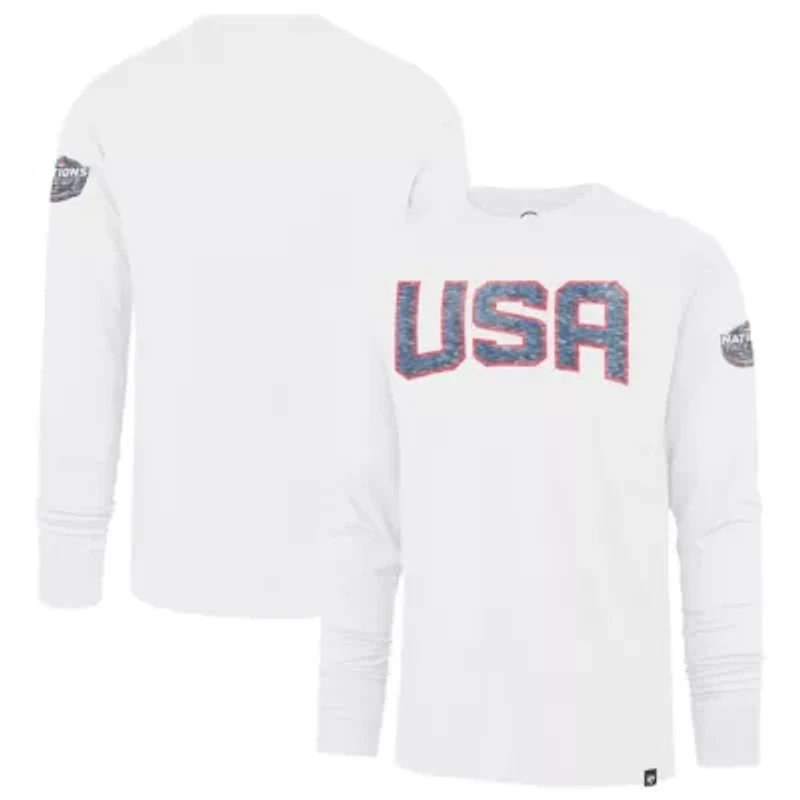 NHL 4 Nations Face-Off USA 2025 Franklin Long Sleeve T-Shirt