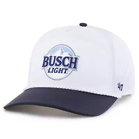 NASCAR White/Navy Ross Chastain brrr° Busch Light Rope Hitch Adjustable Hat