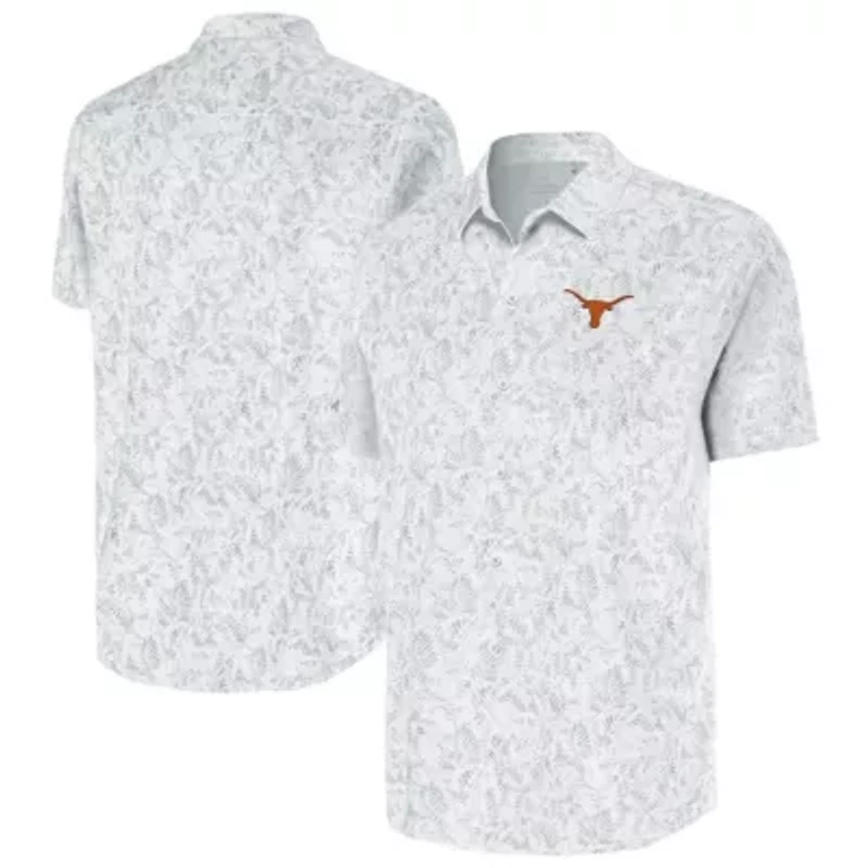 NCAA Texas Longhorns Lush Button-Up Shirt