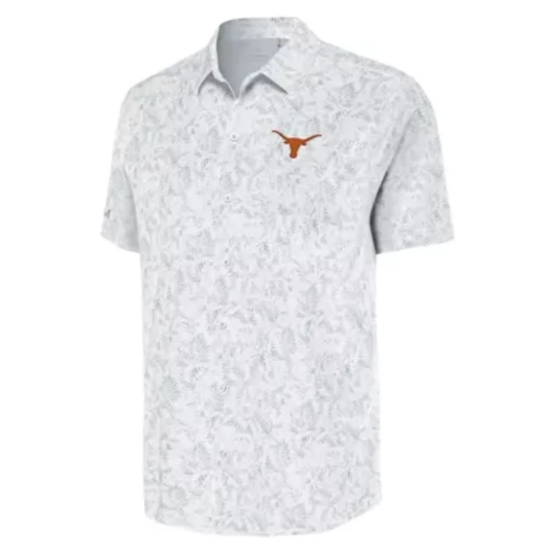 NCAA Texas Longhorns Lush Button-Up Shirt