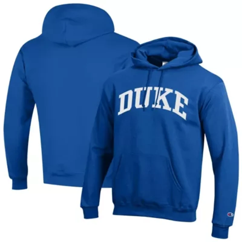 Duke Blue Devils NCAA Basic Arch Fleece Pullover Hoodie