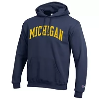 NCAA Michigan Wolverines Basic Arch Fleece Pullover Hoodie