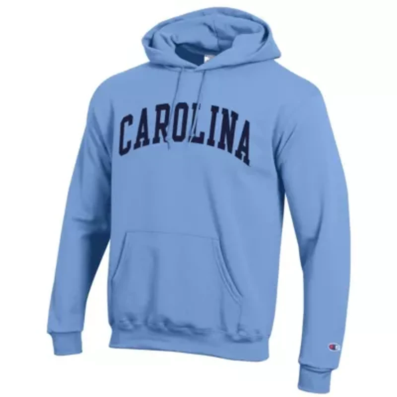 NCAA Carolina North Tar Heels Basic Arch Fleece Pullover Hoodie