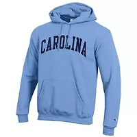 NCAA Carolina North Tar Heels Basic Arch Fleece Pullover Hoodie