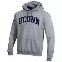 Connecticut Huskies NCAA UConn Basic Arch Fleece Pullover Hoodie