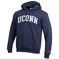 Connecticut Huskies NCAA UConn Basic Arch Fleece Pullover Hoodie