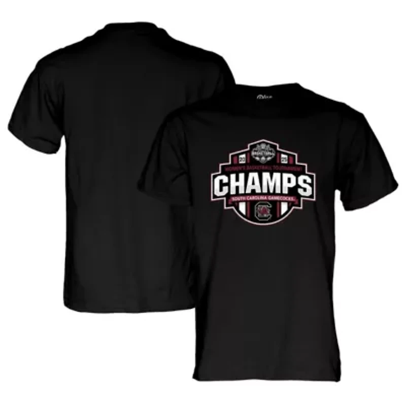 NCAA South Carolina Gamecocks 2025 SEC Basketball Conference Tournament s Locker Room T-Shirt