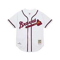 MLB Deion Sanders Atlanta Braves Cooperstown Collection 1992 Authentic Jersey