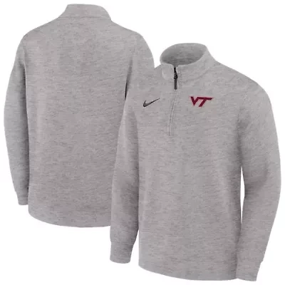 NCAA Nike Virginia Tech Hokies Coaches Dri-FIT Half-Zip Pullover