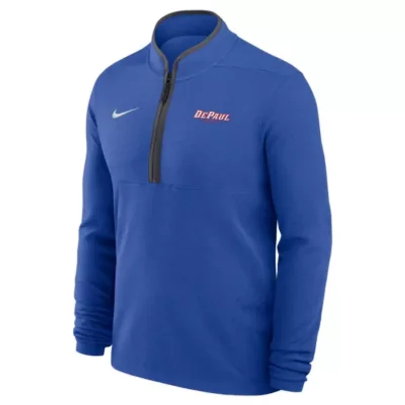 DePaul Blue Demons NCAA Nike Basketball Victory Dri-FIT Half-Zip Pullover