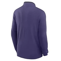 NCAA Nike TCU Horned Frogs Basketball Victory Dri-FIT Half-Zip Pullover