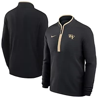 NCAA Nike Wake Forest Demon Deacons Basketball Victory Dri-FIT Half-Zip Pullover