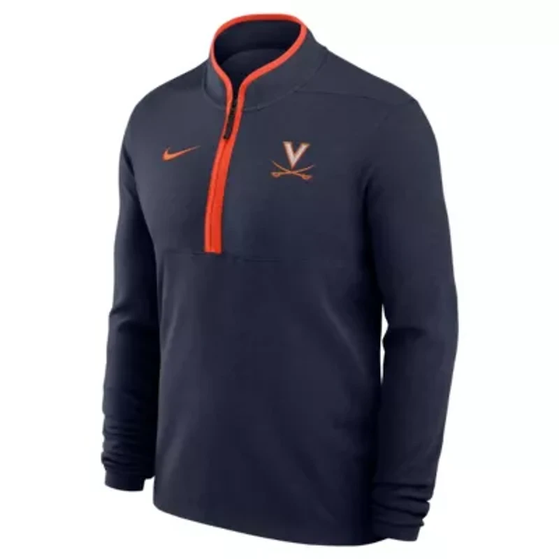 NCAA Nike Virginia Cavaliers Basketball Victory Dri-FIT Half-Zip Pullover