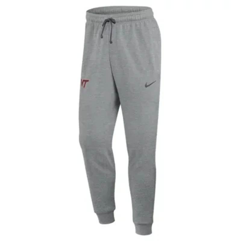 NCAA Nike Heather Virginia Tech Hokies Basketball Practice Dri-FIT Taper Sweatpants