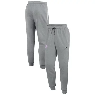 NCAA Nike Heather Kansas State Wildcats Basketball Practice Dri-FIT Taper Sweatpants
