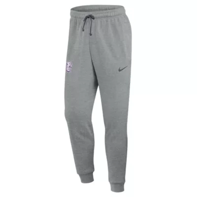 NCAA Nike Heather Kansas State Wildcats Basketball Practice Dri-FIT Taper Sweatpants
