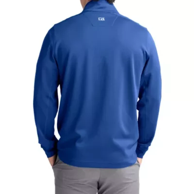 NCAA BYU Cougars DryTec Traverse Stretch Eco Tri-Blend Quarter-Zip Pullover