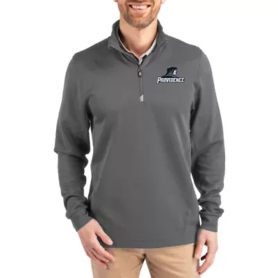 NCAA Providence Friars DryTec Traverse Stretch Eco Tri-Blend Quarter-Zip Pullover