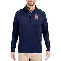 St. John's Red Storm NCAA Adapt Eco Knit Stretch Recycled Quarter-Zip Pullover