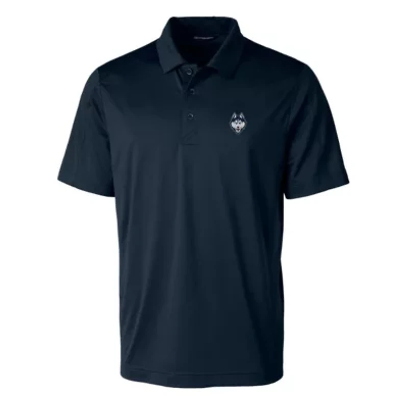 Connecticut Huskies NCAA UConn Prospect Eco Textured Stretch Recycled Polo