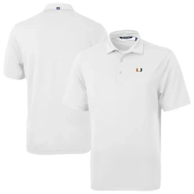 Miami (FL) Hurricanes NCAA Virtue Eco Pique Recycled Polo