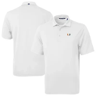 Miami (FL) Hurricanes NCAA Virtue Eco Pique Recycled Polo