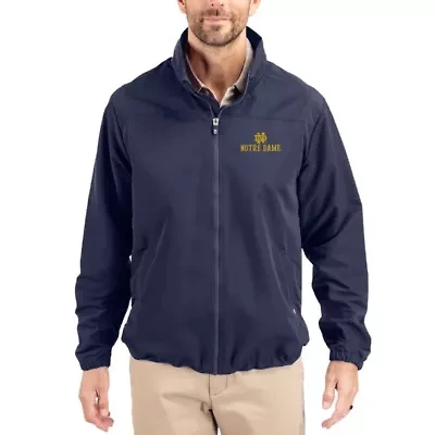 NCAA Notre Dame Fighting Irish Charter Eco Recycled Full-Zip Jacket