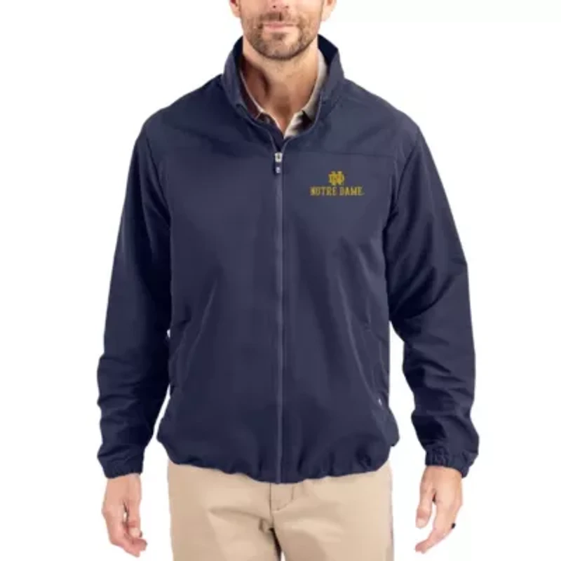 NCAA Notre Dame Fighting Irish Charter Eco Recycled Full-Zip Jacket