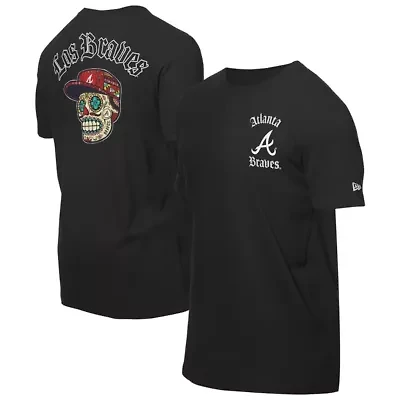 MLB Atlanta Braves Sugar Skulls T-Shirt