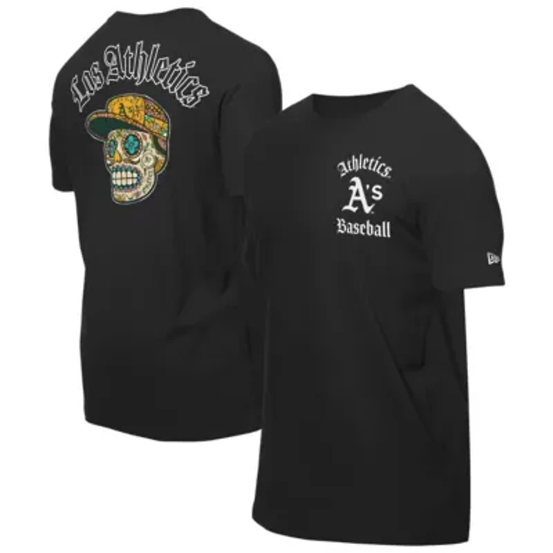 Oakland Athletics MLB Sugar Skulls T-Shirt