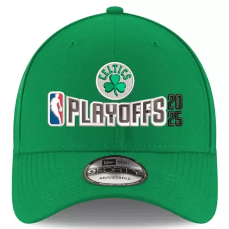 NBA Kelly Boston Celtics 2025 NBA Playoffs 9FORTY Adjustable Hat