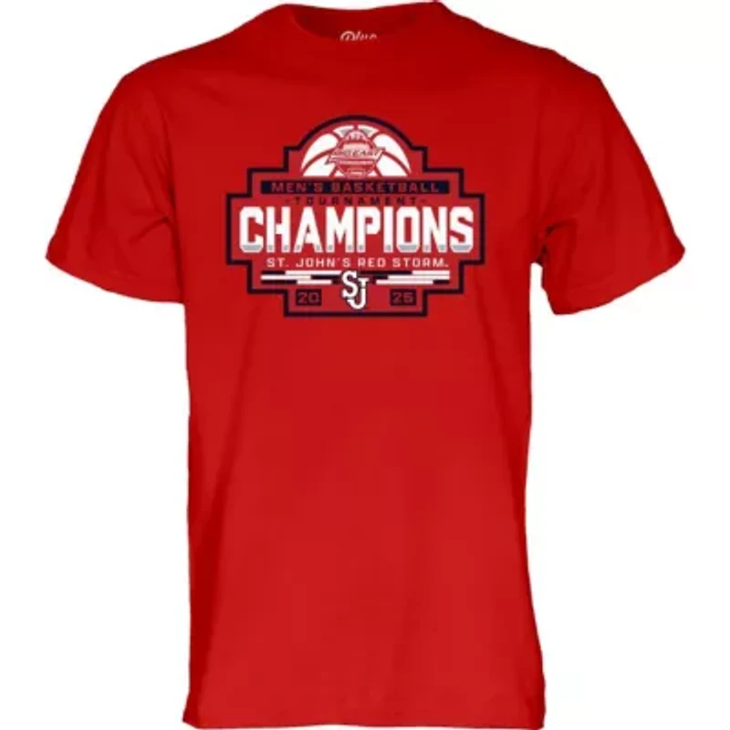 St. John's Red Storm NCAA 2025 Big East Basketball Conference Tournament s T-Shirt