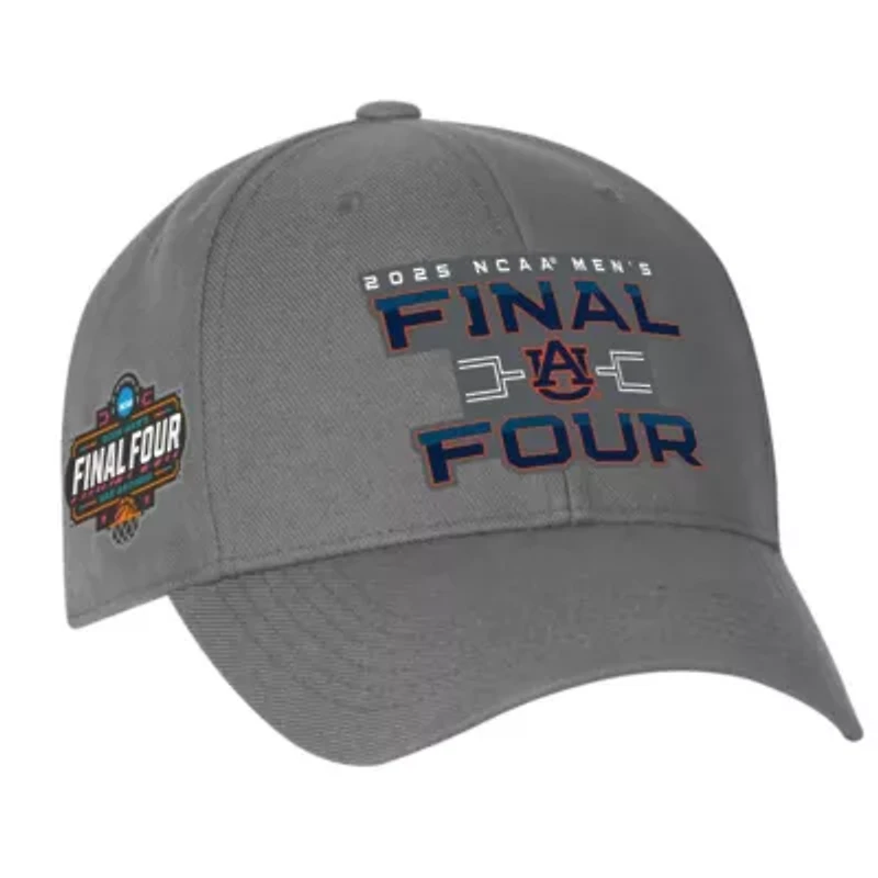 NCAA Under Armour Auburn Tigers 2025 NCAA Basketball Tournament March Madness Final Four Adjustable Hat