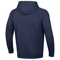 Navy Midshipmen NCAA Under Armour Jolly Rogers Rival Fleece Pullover Hoodie
