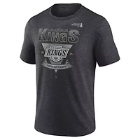 NHL Fanatics Los Angeles Kings 2025 Stanley Cup Playoffs Crossbar Tri-Blend T-Shirt