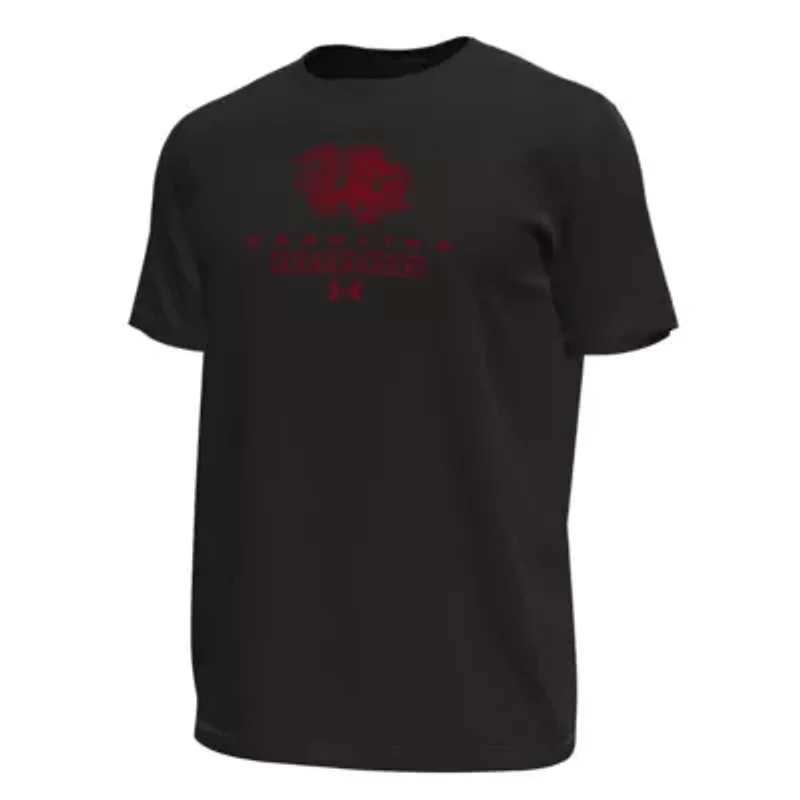NCAA Under Armour South Carolina Gamecocks Stack Stretch Performance T-Shirt