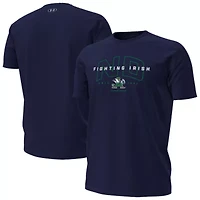 NCAA Under Armour Notre Dame Fighting Irish Overlay Performance T-Shirt