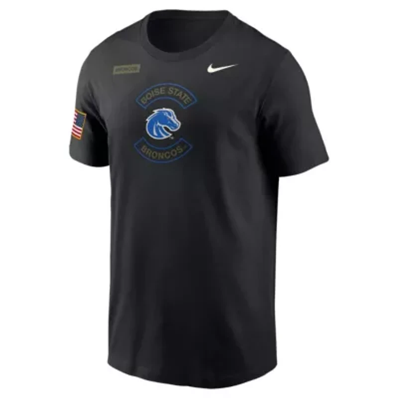 NCAA Nike Boise State Broncos 2025 Military Appreciation Dri-FIT T-Shirt