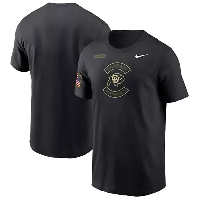 NCAA Nike Colorado Buffaloes 2025 Military Appreciation Dri-FIT T-Shirt