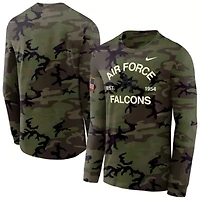 NCAA Nike Air Force Falcons 2025 Military Appreciation Legend Dri-FIT Long Sleeve T-Shirt