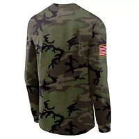 NCAA Nike Air Force Falcons 2025 Military Appreciation Legend Dri-FIT Long Sleeve T-Shirt