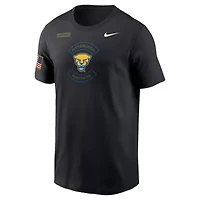 NCAA Nike Pitt Panthers 2025 Military Appreciation Dri-FIT T-Shirt