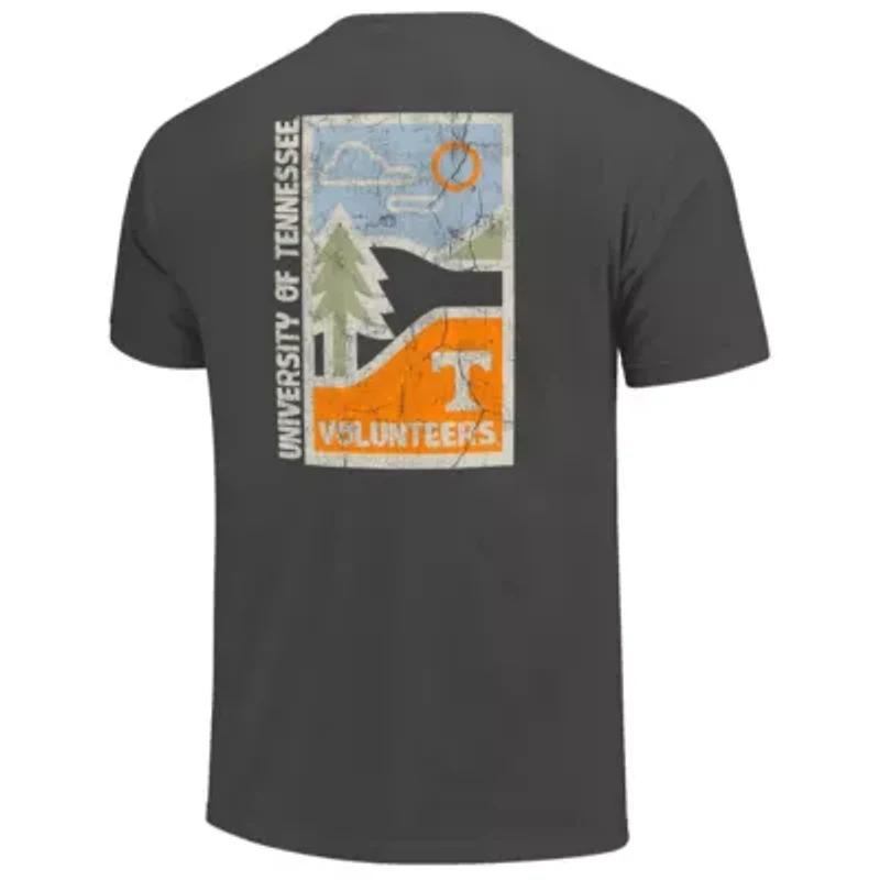 NCAA Tennessee Volunteers Minimal Vista Distressed Graphics T-Shirt