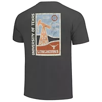 NCAA Texas Longhorns Distressed Graphics Minimal Vista T-Shirt
