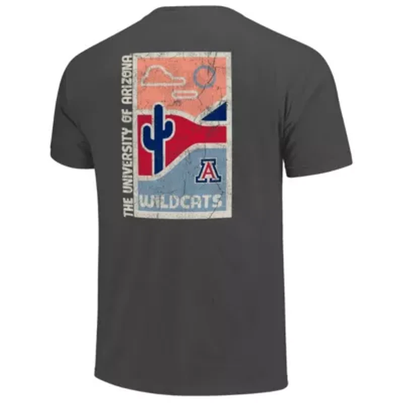 NCAA Arizona Wildcats Minimal Vista Distressed Graphics T-Shirt