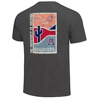 NCAA Arizona Wildcats Minimal Vista Distressed Graphics T-Shirt