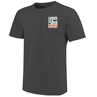 NCAA Clemson Tigers Minimal Vista Distressed Graphics T-Shirt