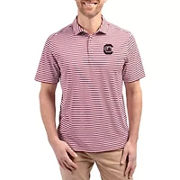 NCAA South Carolina Gamecocks Virtue Eco Pique Stripe Recycled DryTec Polo