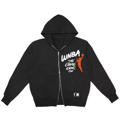 WNBA Unisex Double-Zip Hoodie