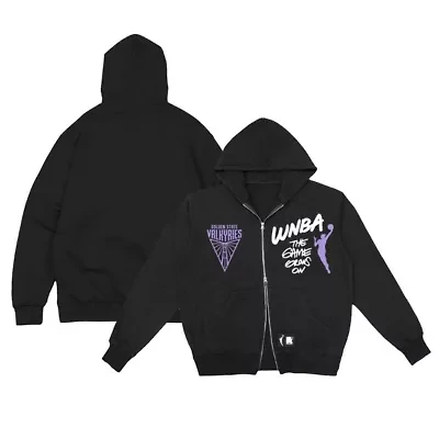 WNBA Unisex Golden State Valkyries Double-Zip Hoodie